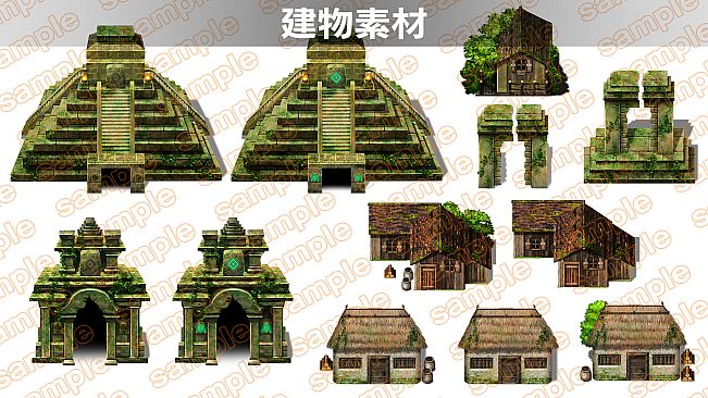 Single-picture map collection of materials3