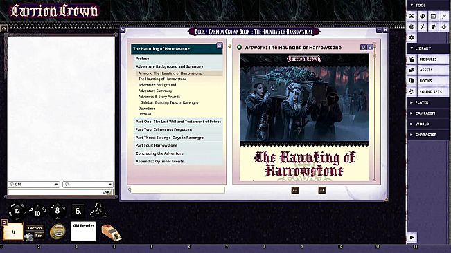 Fantasy Grounds - Pathfinder for Savage Worlds: Carrion Crown Boxed Set