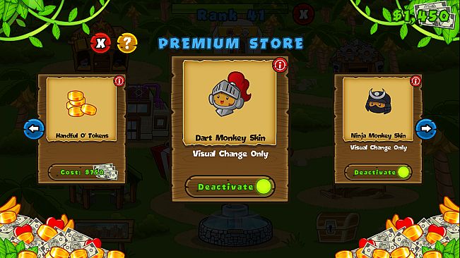 Bloons TD 5 - Medieval Dart Monkey Skin