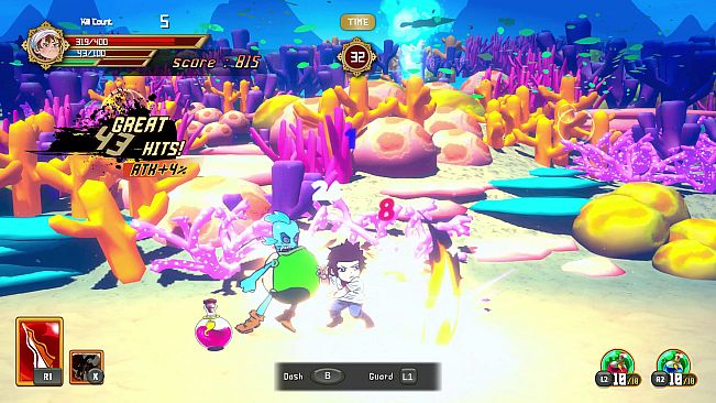 Unrivaled Heroes: 2.5D Brawler