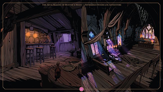Hunter's Moon: A Sovereign Syndicate Adventure - Digital Artbook
