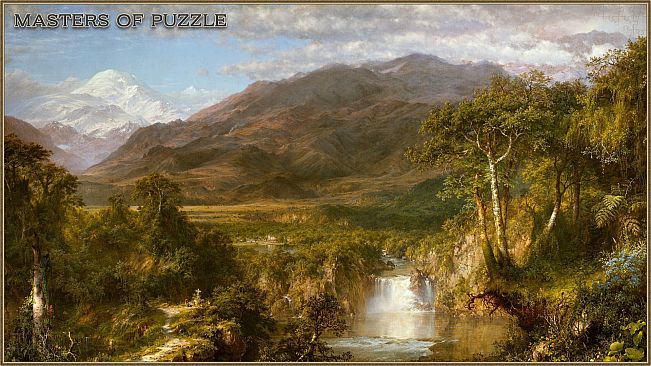 Masters of Puzzle - Heart of the Andes by F. E. Church