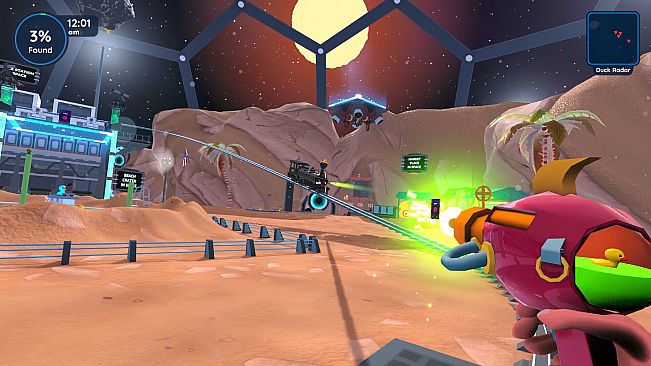 Find 100 Ducks and Blast Them...IN SPACE!!!