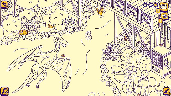 Cats and Seek : Dino Park