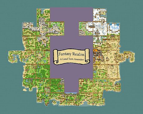 Fantasy Realm: A Land Torn Asunder