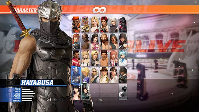 DEAD OR ALIVE 6: Core Fighters 20 Character Set