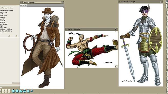 Fantasy Grounds - Book of Heroic Races: Player Races 1 (5E)