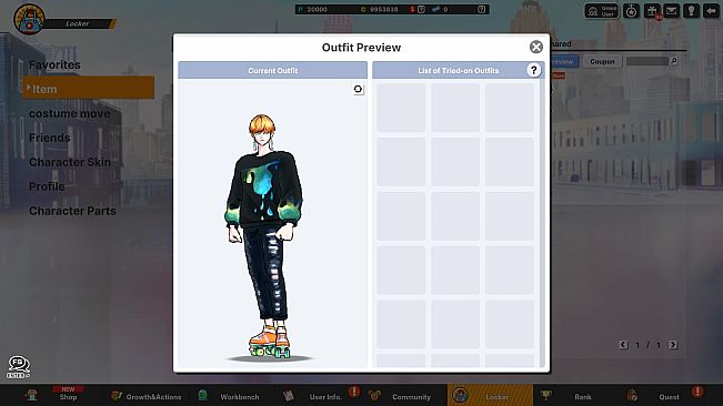 Freestyle2 - Drop the Color Outfit Full PKG