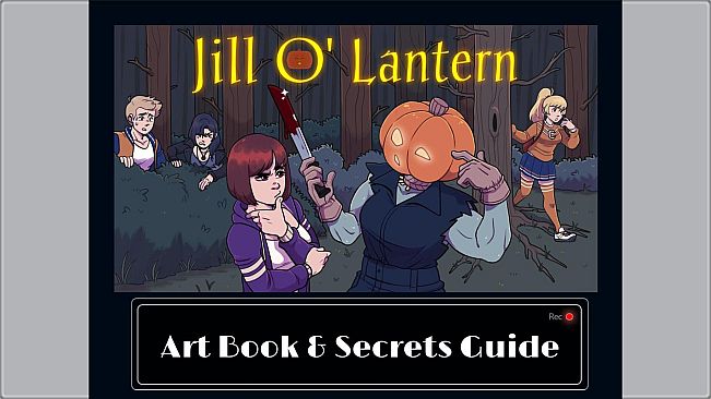 Jill O' Lantern: Artbook, Secrets Guide, & Digital Extras
