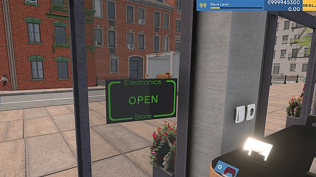 Electronics Supermarket Simulator