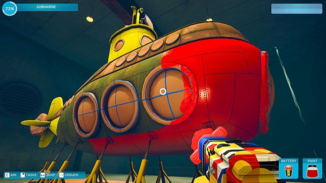 Spray Paint Simulator - Submariner