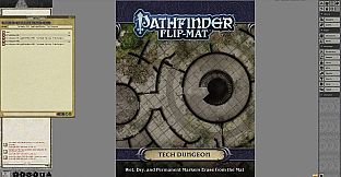 Fantasy Grounds - Pathfinder RPG - Pathfinder Flip-Mat - Tech Dungeon