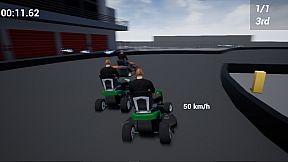 Lawnmower Game: Racing