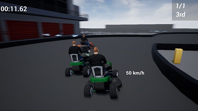 Lawnmower Game: Racing