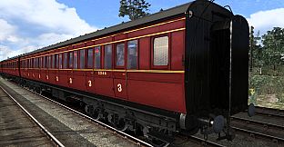 TS Marketplace: Caledonian Railway 65ft Grampian LMS Period 3 Coach Pack