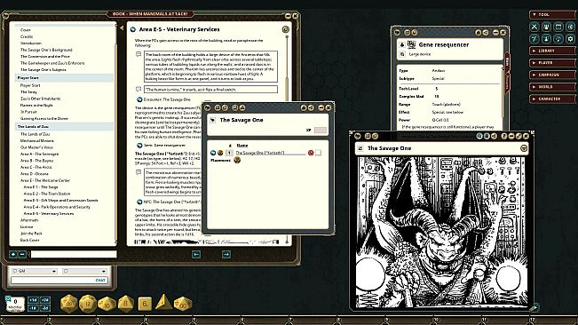 Fantasy Grounds - Mutant Crawl Classics #12: When Manimals Attack