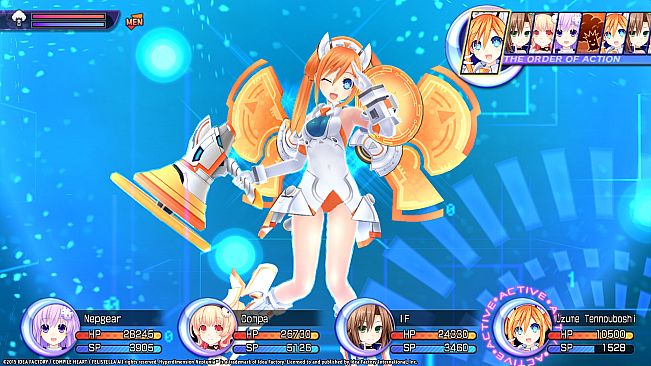 Hyperdimension Neptunia Re;Birth2 Uzume Battle Entry