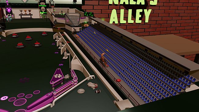Roxy Raccoon's Pinball Panic - Sports Spectacle