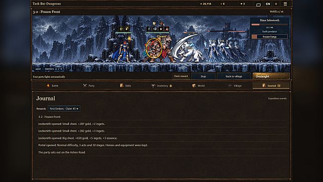 Task Bar Dungeons