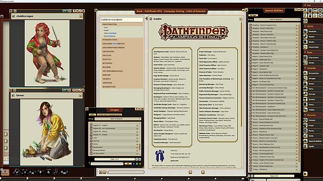 Fantasy Grounds - Pathfinder RPG - Campaign Setting: Faiths of Golarion
