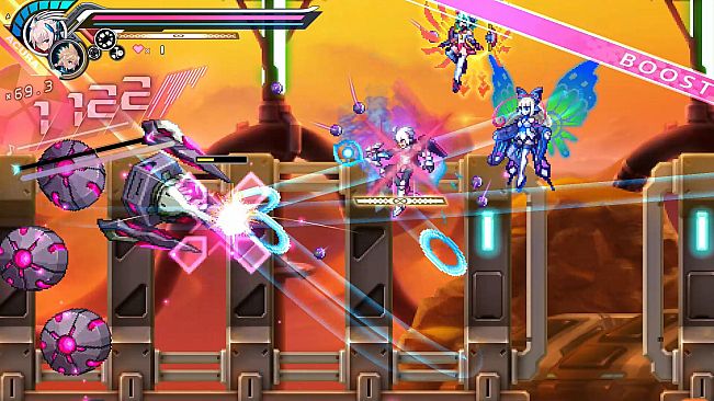 Azure Striker Gunvolt Trilogy Enhanced - Additional mode "Azure Striker Gunvolt GX"