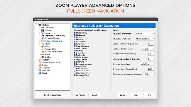 Zoom Player : Steam Edition