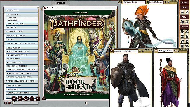 Fantasy Grounds - Pathfinder 2 RPG - Book of the Dead