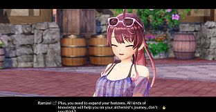 Atelier Sophie 2 - Ramizel's Swimsuit "Agapanthus Romance"