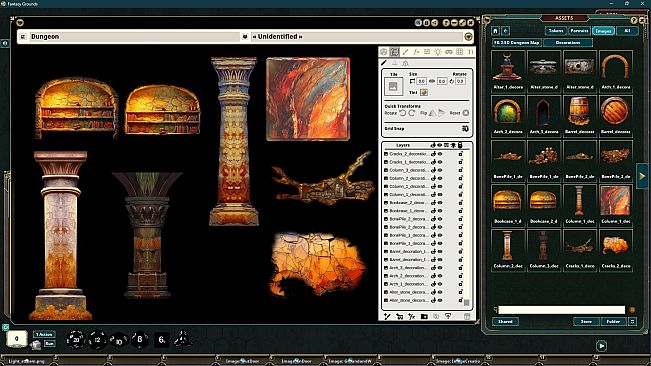 Fantasy Grounds - FG Immersive Dungeon Map Pack