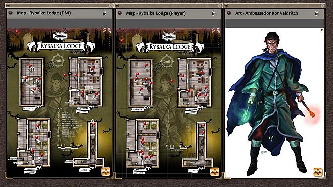 Fantasy Grounds - A17: Haunting at Rybalka Lodge (5E)