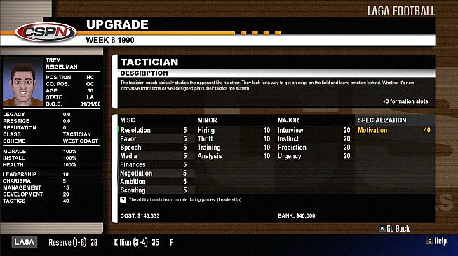 Gridiron Masters '98