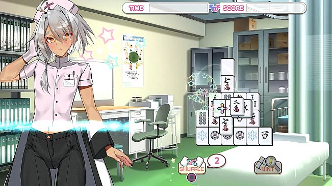 Otoko Cross: Pretty Boys Mahjong Solitaire