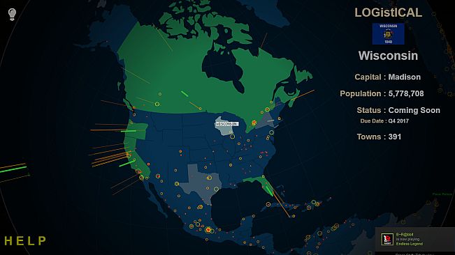 LOGistICAL: USA - Wisconsin