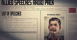 Music - Hearts of Iron IV: Allied Speeches Pack