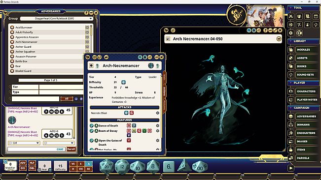 Fantasy Grounds - Daggerheart Core Set
