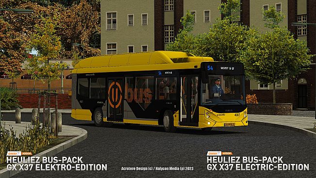 OMSI 2 Add-on Heuliez Bus Pack GX x37 Electric Edition