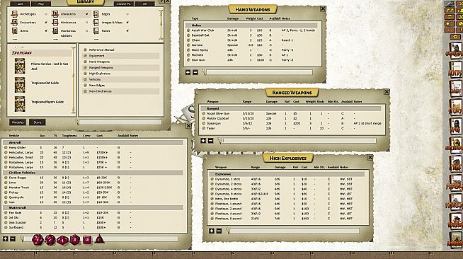 Fantasy Grounds - Tropicana Campaign Setting (Savage Worlds)