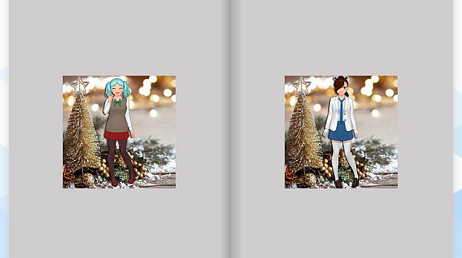 Anime Jigsaw Girls - Christmas ArtBook