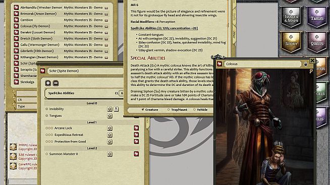 Fantasy Grounds - Mythic Monsters #35: Demons Too (PFRPG)