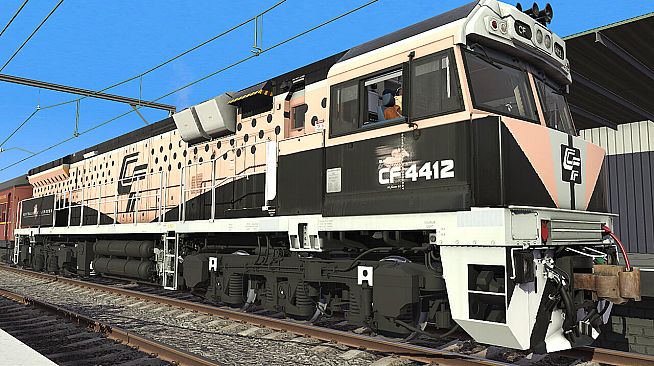 Trainz 2022 DLC - CFCLA, RailFirst, Freightliner GE C44aci Pack