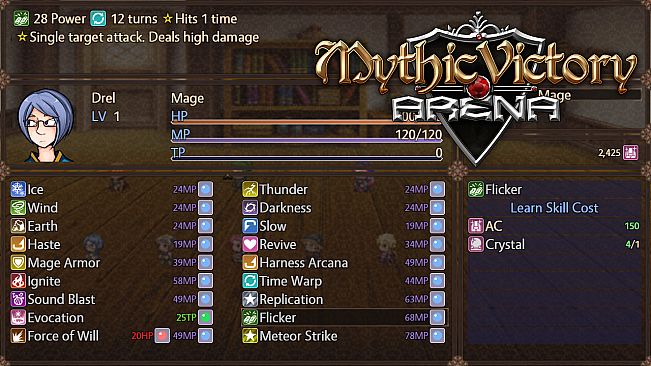 Mythic Victory Arena - Unlock All Skills