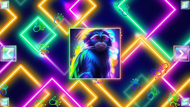 Neon Fantasy: Monkeys