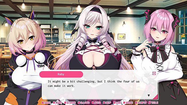 My oshi vtuber jumped through the screen and now we're living together: I want to make a contract with the lady vampire