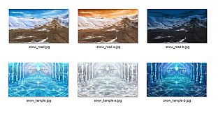 SRPG Studio Snow Background