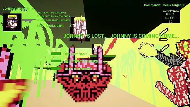 Commando:  Hell's Target 3D