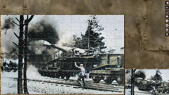 Pixel Puzzles WW2 Jigsaw - Pack: German Railway Guns