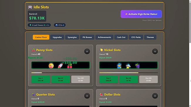 Idle Slots: Casino HQ: Hobbies & Interests Pack
