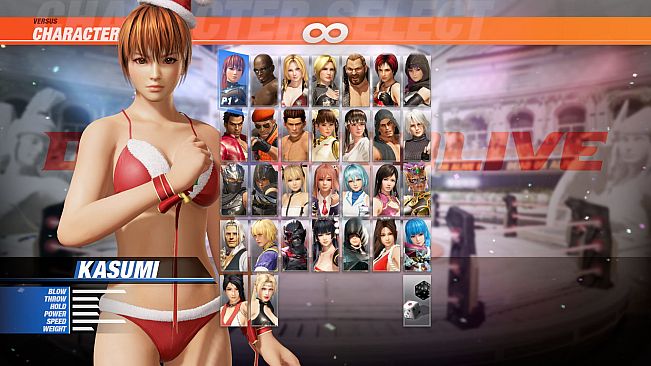 DOA6 Santa Bikini Set
