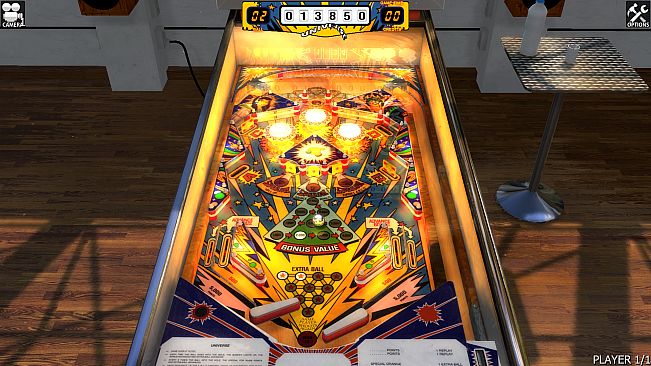 Zaccaria Pinball - Universe Table