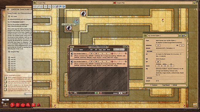 Fantasy Grounds - Mini-Dungeon #026: Sanctuary of Exsanguination (PFRPG)